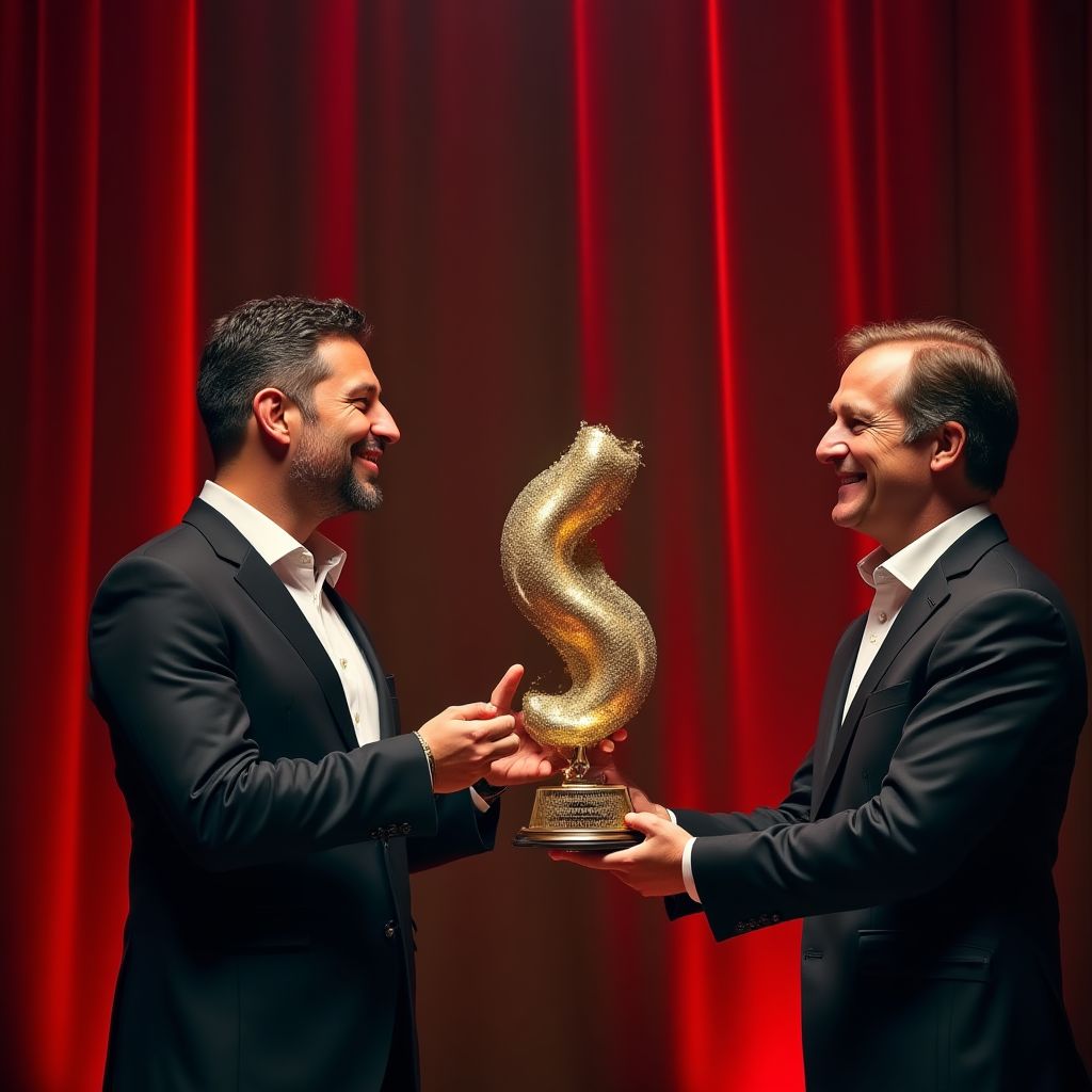 Recepción de Premio a la Innovación Financiera